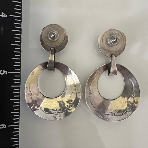 Native American Drop Earrings - Picture 2 of 4